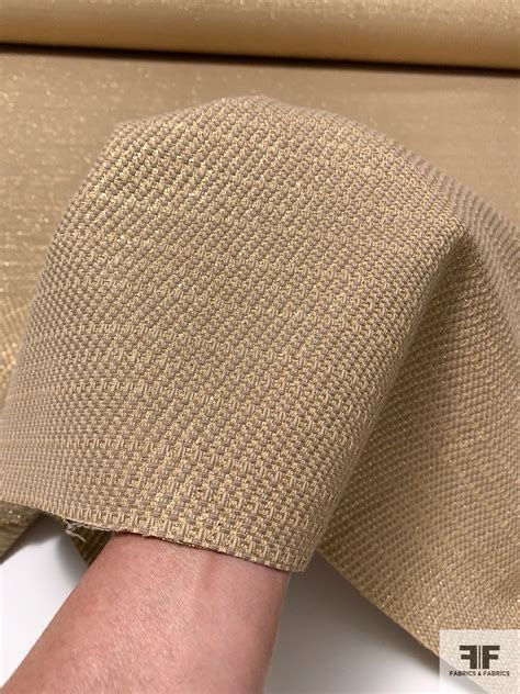 ilalian metallic basket weave fabric|Gold/Taupe Metallic Basket Weave Brocade .